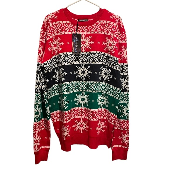 Raisevern Other - Raisevern Snowflake Christmas Sweater Unisex XXL